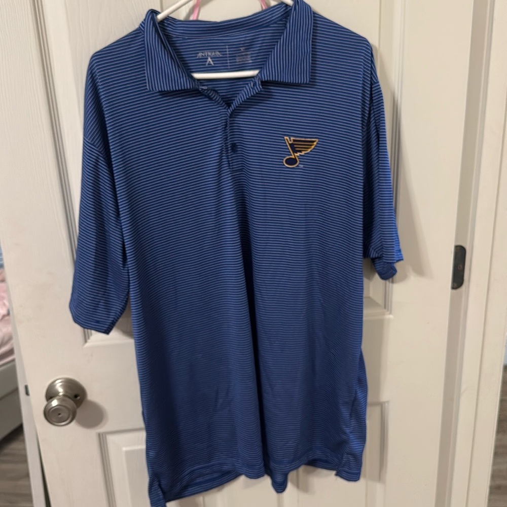 Men’s STL Blues Hockey Polo